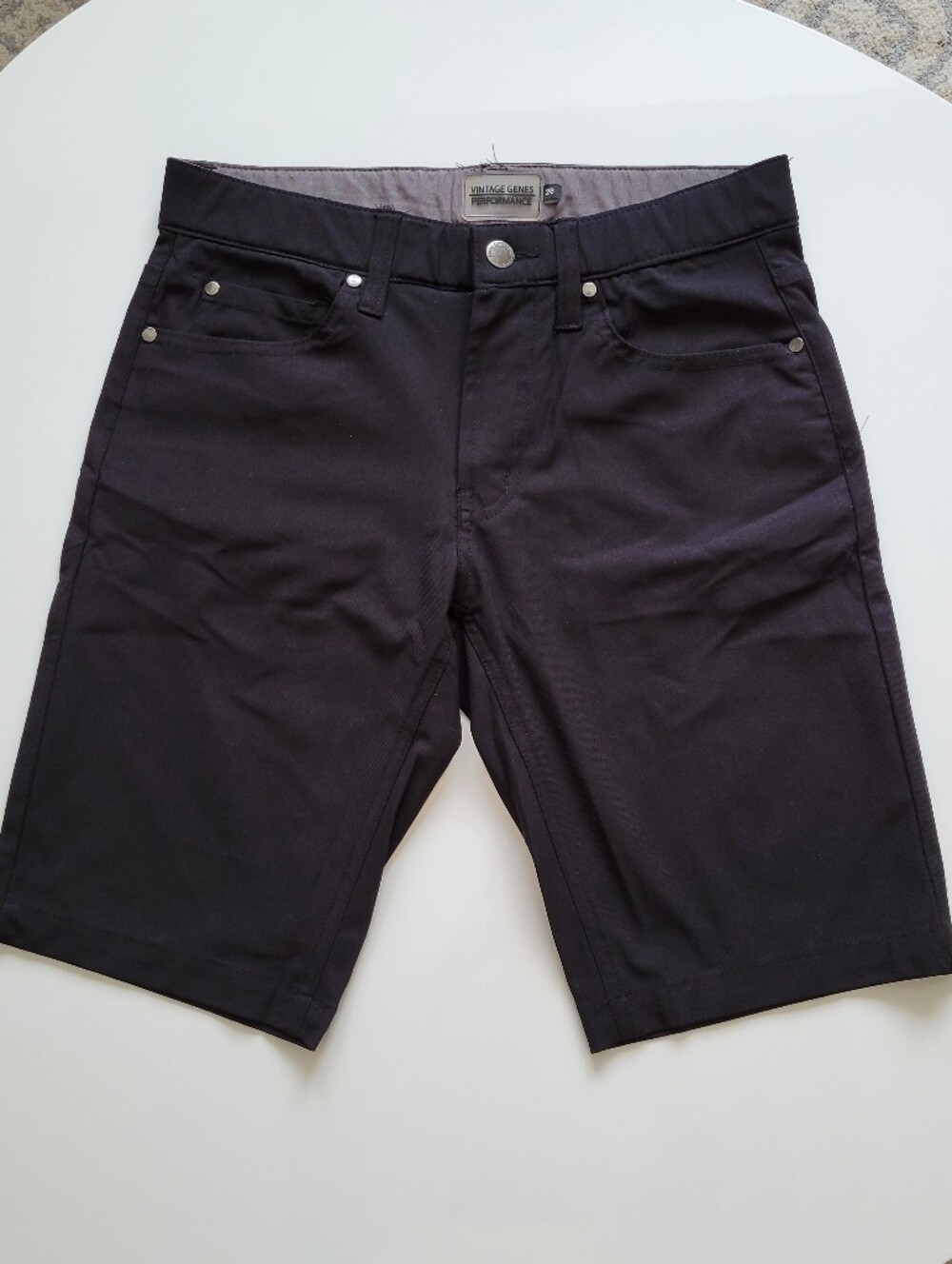 Vintagr Genes Men's Black Shorts